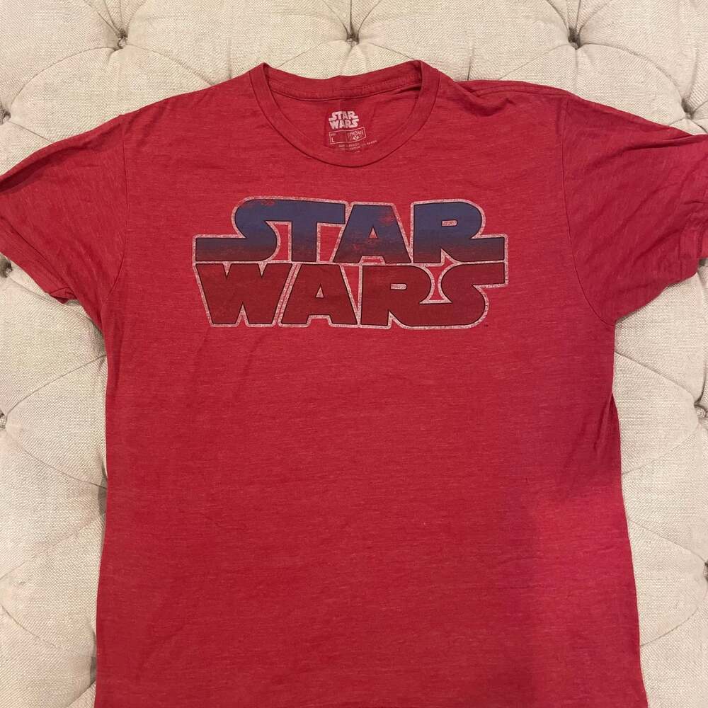 Fifth Sun Star Wars Heather Red Graphic T-Shirt